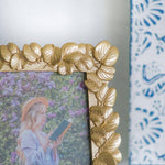 Small Rounded Gold Leaf Frame - 5x7" Home Decor A&B Home Group Inc.