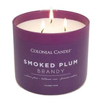 Smoked Plum Brandy 14.5 oz Candle Candles Colonial Candle