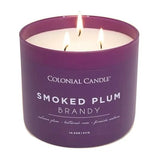 Smoked Plum Brandy 14.5 oz Candle Candles Colonial Candle