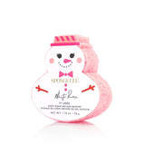 Snowman Holiday Buffer - Assorted Seasonal Spongellé White Rose