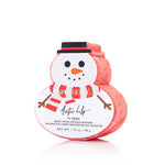 Snowman Holiday Buffer - Assorted Seasonal Spongellé Arctic Lily