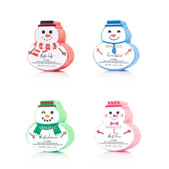 Snowman Holiday Buffer - Assorted Seasonal Spongellé