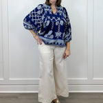 Soft Line Pull On Pant - Oatmeal Pants Umgee