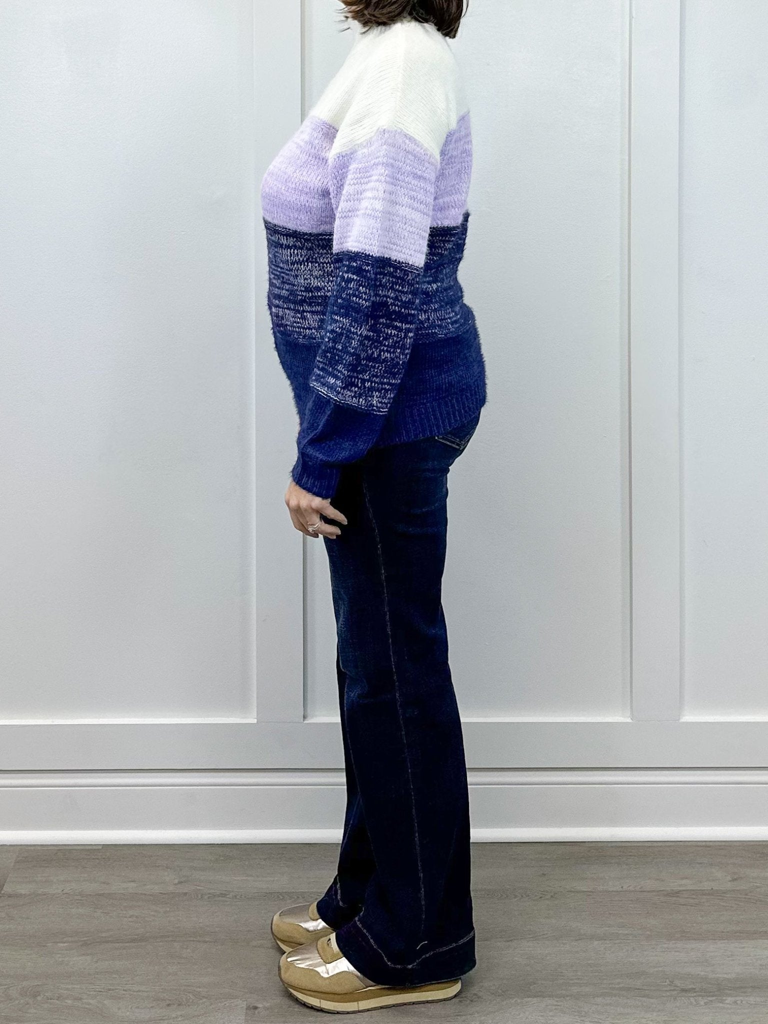 Soft Shade Sweater – Navy Sweaters Umgee