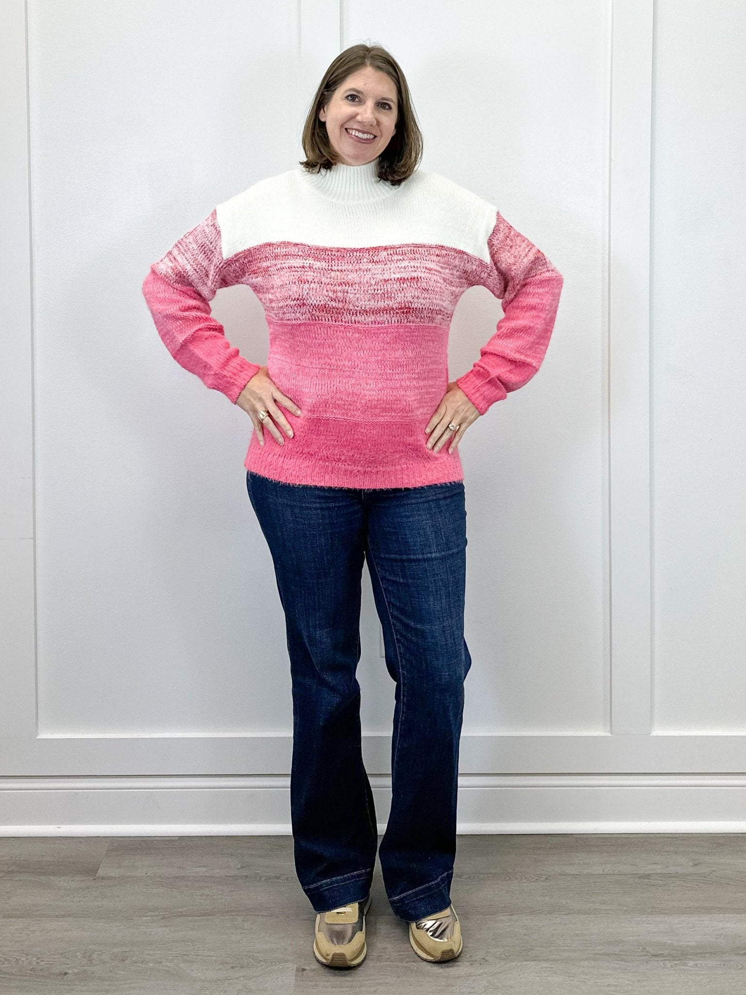 Soft Shade Sweater – Pink Sweaters Umgee