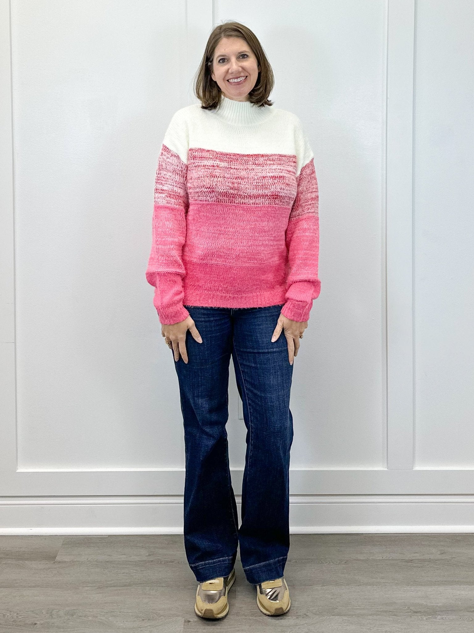 Soft Shade Sweater – Pink Sweaters Umgee