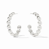 Solara Nova Hoop - Silver - Large Earrings Julie Vos