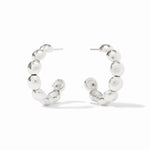Solara Nova Hoop - Silver - Medium Earrings Julie Vos