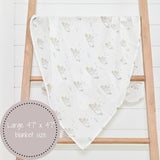 SomeBunny Loves You Baby Easter Swaddle Blanket Baby Accessories LollyBanks