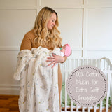 SomeBunny Loves You Baby Easter Swaddle Blanket Baby Accessories LollyBanks