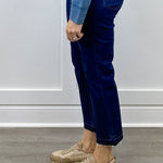 Sophia Curvy Micro Flare Jeans - Deepwater Jeans Tribal