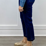 Sophia Curvy Micro Flare Jeans - Deepwater Jeans Tribal