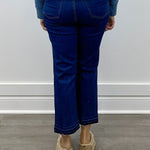 Sophia Curvy Micro Flare Jeans - Deepwater Jeans Tribal