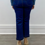 Sophia Curvy Micro Flare Jeans - Deepwater Jeans Tribal