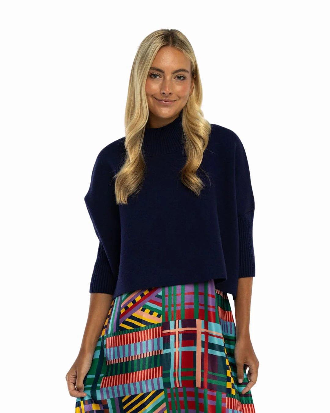 Sophia Sweater - Navy Sweaters Briton Court