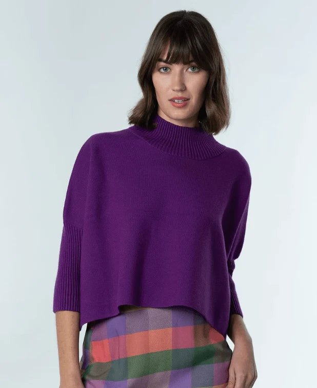 Sophia Sweater - Purple Sweaters Briton Court