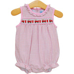 Sound the Alarm Ruffle Bubble Girls Bubbles + Rompers Trotter Street Kids