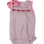 Sound the Alarm Ruffle Bubble Girls Bubbles + Rompers Trotter Street Kids