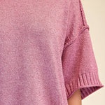 Sparkling Rosé Sweater - Sugar Babies Children's Boutique/Meg's Shoppe