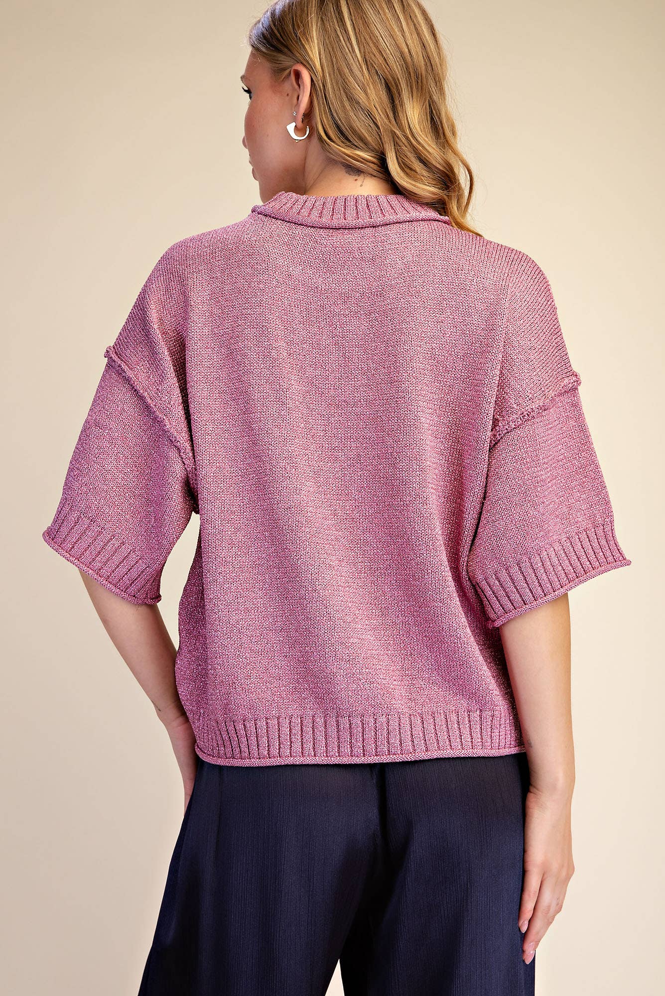 Sparkling Rosé Sweater - Sugar Babies Children's Boutique/Meg's Shoppe