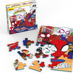 Spidey 25 Piece Jigsaw Foam Squishy Puzzle Toys Spin Master