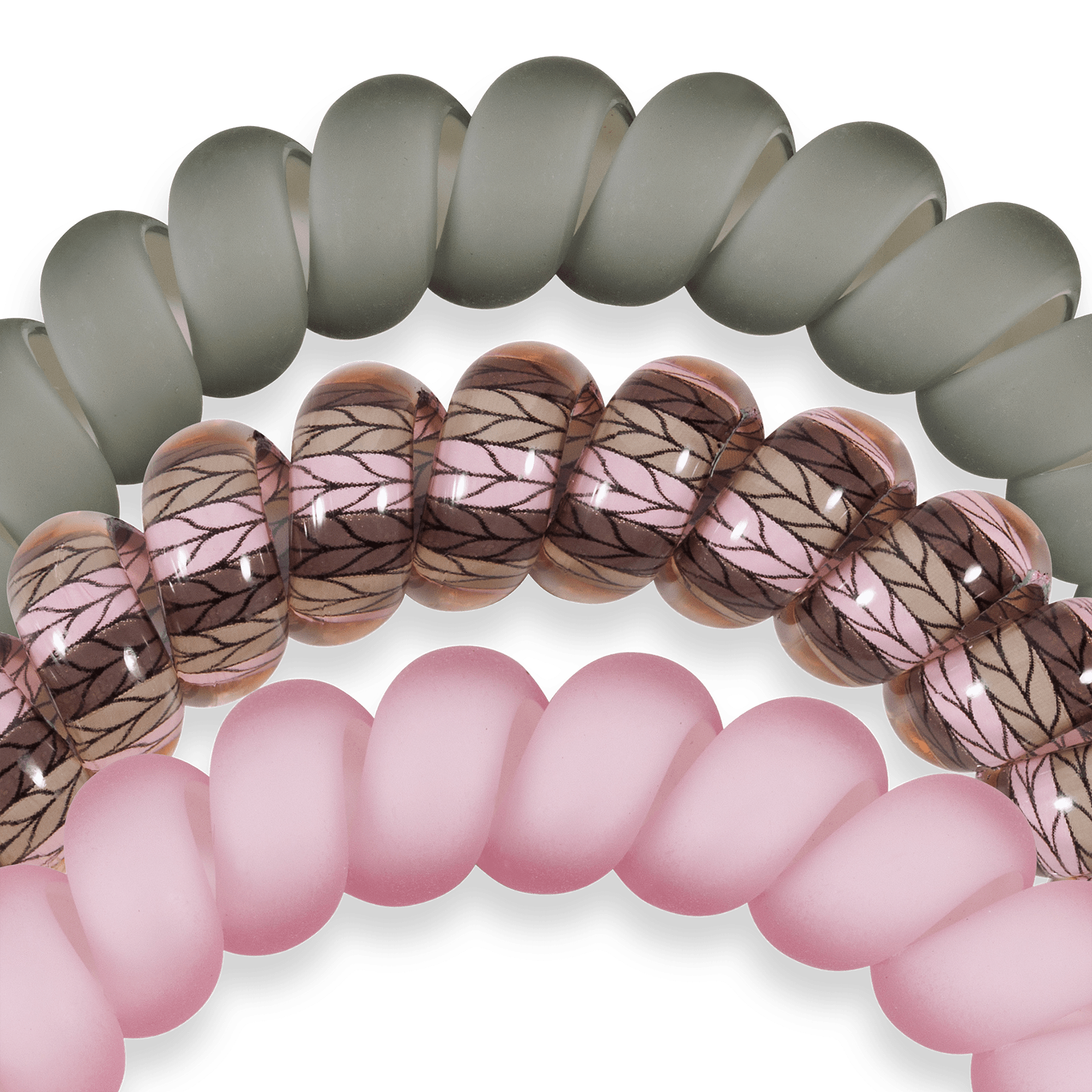Spiral Hair Coils - Large - Sage It Ain't So Hair Ties Hair Accessories Teleties