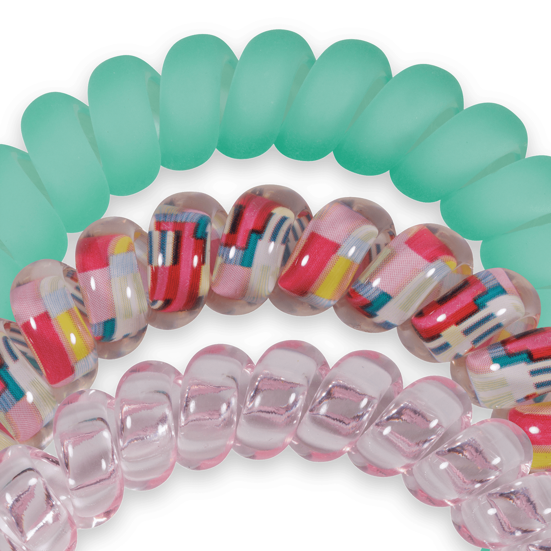 Spiral Hair Coils - Large - Spring Splash Misc Accessories TELETIES