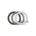 Spiral Hair Coils - Small - Truly Taupe Hair Ties Hair Accessories Teleties
