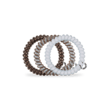 Spiral Hair Coils - Small - Truly Taupe Hair Ties Hair Accessories Teleties