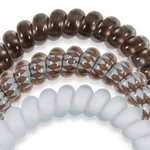 Spiral Hair Coils - Small - Truly Taupe Hair Ties Hair Accessories Teleties