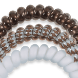 Spiral Hair Coils - Small - Truly Taupe Hair Ties Hair Accessories Teleties