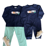 Sports Applique Boys Pant Set Boys Sets Three Sisters