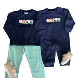 Sports Applique Boys Pant Set Boys Sets Three Sisters