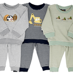 Sports Applique Jogger Set - Sugar Babies Children's Boutique/Meg's Shoppe