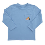 Sports Balls L/S Pocket Tee Boys Tees Itsy Bitsy