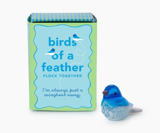Spring Matchbox Glass Critters - Assorted Home Decor Two's Company Bird
