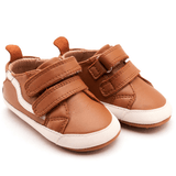 Squiggle Bub - Tan/Snow Boys Shoes Old Soles