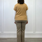 S/S Dolman Sweater w/ Pocket - Ice Latte Sweaters Tribal