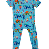 S/S Pajama Set - Under the Sea Girls Sets Twinkling Star