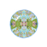 Stained Glass Green Melamine: Platter Home Decor Laura Park Designs