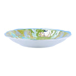Stained Glass Green Melamine: Platter Home Decor Laura Park Designs