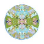 Stained Glass Green Melamine: Platter Home Decor Laura Park Designs