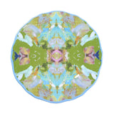 Stained Glass Green Melamine: Platter Home Decor Laura Park Designs