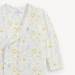 Star Signs Blue Modal Gown & Hat Set Baby Sleepwear Magnetic Me