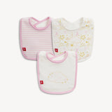 Star Signs Pink Modal 3-Pack Bib Baby Accessories Magnetic Me