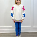 Star Slouchy Pullover Girls Sweaters + Sweatshirts Hatley