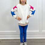 Star Slouchy Pullover Girls Sweaters + Sweatshirts Hatley