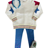 Star Slouchy Pullover Girls Sweaters + Sweatshirts Hatley