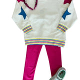 Star Slouchy Pullover Girls Sweaters + Sweatshirts Hatley