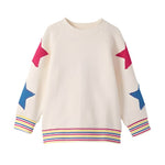 Star Slouchy Pullover Girls Sweaters + Sweatshirts Hatley